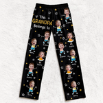 Custom Photo Pajama Pants - Personalized Christmas Birthday Gifts For Grandpa, Grandma - Love Passed Through Generations