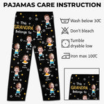 Custom Photo Pajama Pants - Personalized Christmas Birthday Gifts For Grandpa, Grandma - Love Passed Through Generations