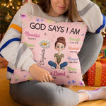 Custom Pillow - Personalized Birthday Gifts For Besties, Sisters, BFF, Family, Yourself - Finding Strength In My Own Light