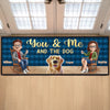 Custom Runner Rug - Personalized Anniversary Wedding Gifts For Husband And Wife, Dog Cat Lovers - Fur Babies Approved This Home