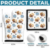 Custom Photo Oven Mitt And Pot Holder Set - Personalized Christmas Birthday Gifts For Mom, Grandma, Dog Cat Lovers - Best Fur Mom Ever