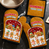 Custom Oven Mitt And Pot Holder Set - Personalized Christmas Birthday Gifts For Mom, Grandma - Cooking Love Passed Through Generations