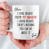 Custom Mug - Personalized Birthday Gifts For Mom, Dad, Daughter, Son - Home Is Where We Gather