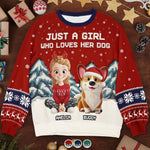 Custom Unisex Ugly Sweatshirt - Personalized  Christmas Birthday Gifts For Dog Lovers, Dog Dad And Mom - ‘Tis The Season To Be Furry