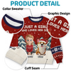 Custom Unisex Ugly Sweatshirt - Personalized  Christmas Birthday Gifts For Dog Lovers, Dog Dad And Mom - ‘Tis The Season To Be Furry