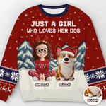 Custom Unisex Ugly Sweatshirt - Personalized  Christmas Birthday Gifts For Dog Lovers, Dog Dad And Mom - ‘Tis The Season To Be Furry