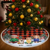 Custom Tree Skirt - Personalized Christmas Birthday Gifts For Mom, Dad, Brother, Sister, Kids - Together We Shine Bright