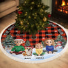 Custom Tree Skirt - Personalized Christmas Birthday Gifts For Mom, Dad, Brother, Sister, Kids - Together We Shine Bright