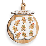 Custom Wood Ornament - Personalized Christmas Birthday Gifts For Mom, Grandma - Loved Beyond Measure
