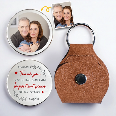 Custom Photo Pocket Hug - Personalized Anniversary Wedding Gifts For Husband And Wife, Him And Her - You Are My Forever Person