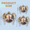 Custom Photo Acrylic Ornament - Personalized Christmas Memorial Sympathy Gifts For Loss Of Mom, Dad - Our Guiding Light At Christmas