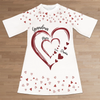 A Grandmother’s Love Is The Warmest Hug - Family Personalized Custom Women's Sleep Tee - Mother's Day Gift For Mom, Grandma