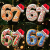 Custom Gingerbread Acrylic Ornament - Personalized Christmas Birthday Gifts For Kids - Baking Memories Since Day One