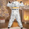 Custom Adult Onesie - Personalized Christmas Birthday Gifts For Mom, Dad, Grandma, Grandpa - Home Is Where We Grow Together
