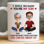 Custom Mug - Personalized Birthday Gifts For Mom, Dad, Son - Home Brewed With Love