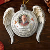 Custom Photo Acrylic Ornament - Personalized Christmas Memorial Sympathy Gifts For Loss Of Mom, Dad - Your Light Stays With Us Always