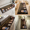 Custom Runner Rug - Personalized Birthday Gifts For Family, Dog Cat Lovers - Love Begins At The Front Door