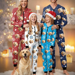 Custom Photo Adult Onesie - Personalized Christmas Birthday Gifts For Dog Lovers, Dog Moms - Best Dog Mom Vibes Only