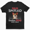 Custom Unisex T-shirt, Premium T-shirt, Hoodie - Personalized Birthday Gifts For Dog Lovers, Dog Dad And Mom - Love You More Than Treats