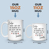 Custom Mug - Personalized Best Friend Birthday Gifts For Women, Besties, Sisters, BFF - Where Friendship Feels Easy