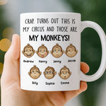 Custom Mug - Personalized Funny Gifts For Coworker, Work Bestie - That Is My Monkey