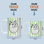 Custom Photo Mug - Personalized Birthday Gifts For Dog Cat Lovers, Dog Dad And Mom, Cat Owners - Pets Make Life Cuter