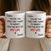 Custom Mug - Personalized Anniversary Christmas Wedding Gifts For Husband And Wife, Him And Her - I Pick You To Annoy, Daily