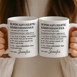 Custom Mug - Personalized Birthday Gifts For Coworker, Work Bestie - Work Days Shine With You