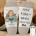 Custom Kid Crew Socks - Personalized Bookish Gifts For Book Lovers, Bookworms, Readers - My Best Book Life