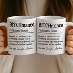 Custom Mug - Personalized Birthday Gifts For Coworker, Work Bestie - Money Earned By A Woman