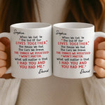 Custom Mug - Personalized Anniversary Christmas Wedding Gifts For Husband And Wife, Him And Her - My Forever Person