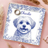 Custom Photo Full-Print Jewelry Dish - Personalized  Christmas Birthday Gifts For Dog Cat Lovers, Dog Dad And Mom, Cat Owners - Forever My Little Muse