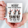 Custom Mug - Personalized Funny Gifts For Coworker, Work Bestie - Team Spirit Always Lifts Me Up