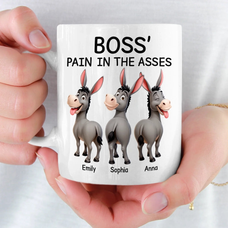 Custom Mug - Personalized Funny Gifts For Coworker, Work Bestie - Team Spirit Always Lifts Me Up