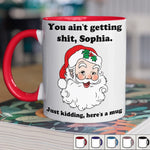 Custom Accent Mug - Personalized Christmas Funny Gifts For Best Friends, Family, Coworker, Work Bestie - Too Cute To Function