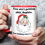 Custom Accent Mug - Personalized Christmas Funny Gifts For Best Friends, Family, Coworker, Work Bestie - Too Cute To Function
