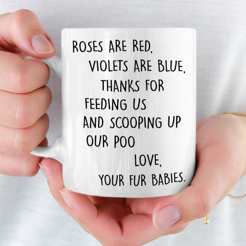 Custom Photo Mug - Personalized Christmas Birthday Gifts For Dog Cat Lovers, Dog Dad And Mom, Cat Owners - Your Daily Chore Reminder
