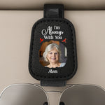 Custom Photo Memorial Mom Gifts - Personalized Leather Car Visor