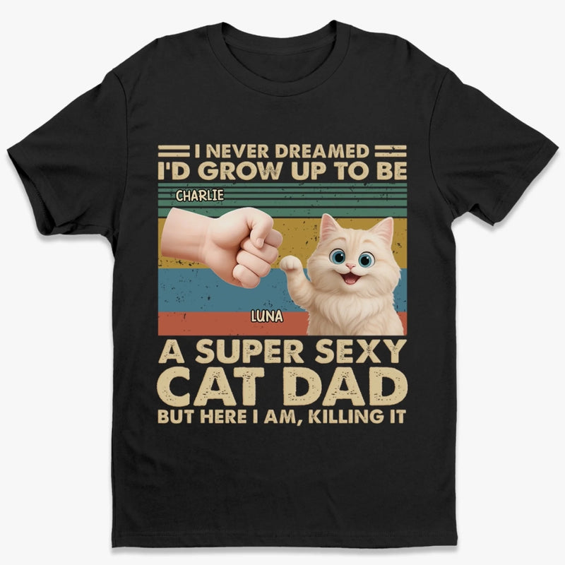 Custom Unisex T-shirt, Premium T-shirt, Hoodie - Personalized Christmas Birthday Gifts For Cat Lovers, Cat Mom And Dad - Meow Icon Behavior