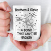 Custom Mug - Personalized Birthday Gifts For Brother, Sister - Together We Bright