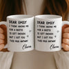 Custom Mug - Personalized Best Friend Birthday Gifts For Women, Besties, Sisters, BFF - You Are My Everyday Joy