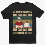 Custom Unisex T-shirt, Premium T-shirt, Hoodie - Personalized Christmas Birthday Gifts For Cat Lovers, Cat Mom And Dad - Real Men Respect Whiskers
