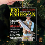 Custom Photo Acrylic Ornament - Personalized Christmas Birthday Fishing Gifts For Fisherman - Hooked On Greatness