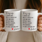 Custom Mug - Personalized Anniversary Wedding Gifts For Husband And Wife, Him And Her - Still Falling For You Always