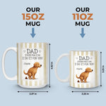 Custom Mug - Personalized Birthday Gifts For Dog Lovers, Dog Dad And Mom - The Poop Prince Strikes Again