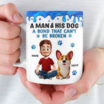 Custom Mug - Personalized Birthday Gifts For Dog Lovers, Dog Dad And Mom - Best Buds For Life