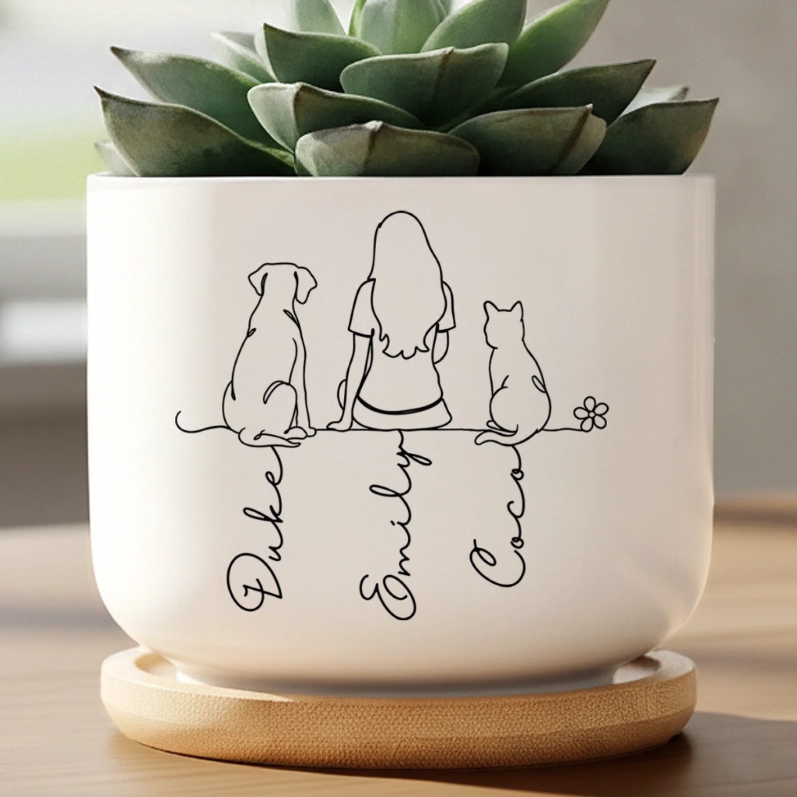 Ceramic Plant Pot - Upsell