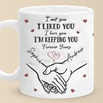 Custom 3D Inflated Effect Printed Mug - Personalized Anniversary Wedding Gifts For Husband And Wife, Him And Her - Always You, Always My Choice
