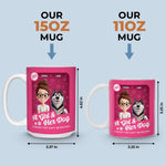 Custom Mug - Personalized Birthday Gifts For Dog Lovers, Dog Dad And Mom - Forever My Little Buddy