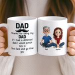 Custom Name Funny Dad Gifts - Personalized Mugs